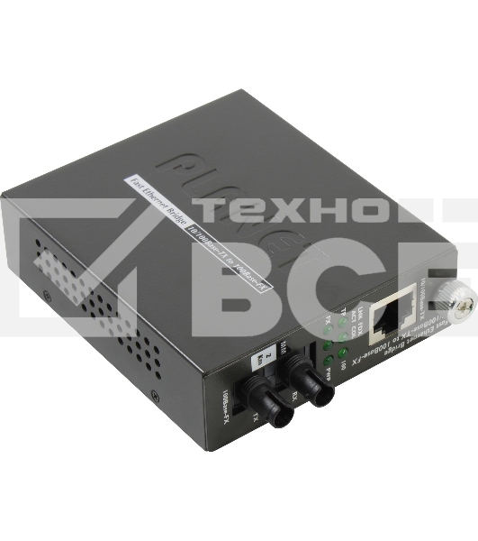Медиа конвертер FST-801 10/100Base-TX to 100Base-FX (ST, MM) Smart Media Converter-2km