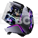 Корпус без блока питания JONSBO MOD-5, Full-Tower, TG, no fans, 2xUSB-A 3.0 + 1xUSB-C 3.2, ATX, mATX, mITX Gray, фото7