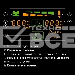 Источник бесперебойного питания ExeGate Smart LB-2000.LCD.AVR.4SH.USB (2000VA/1200W, цветной LCD, AVR, 4*Schuko, USB, батарея 12V 9Ah - 2 шт., металлический корпус, Black), фото3