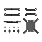 Кулер для процессора ID-COOLING IS-53-XT BLACK LGA1851/1700/1200/115X/AM5/AM4 низкопрофильный высота 53мм (24шт/кор, TDP 120W, PWM, 4 тепл.трубок/медная база, FAN 92мм, черный) BOX, фото11