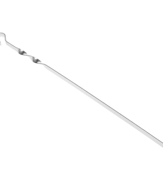 Набор шампуров ECOS ND-300D (р-р 45x1см x1,5мм, форма прямая, нерж.) 999621