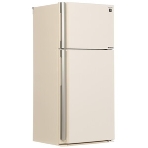 Холодильник Sharp SJ-XE55PMBE бежевый двухкамерный 388/148л морозилка сверху, No Frost, фото7