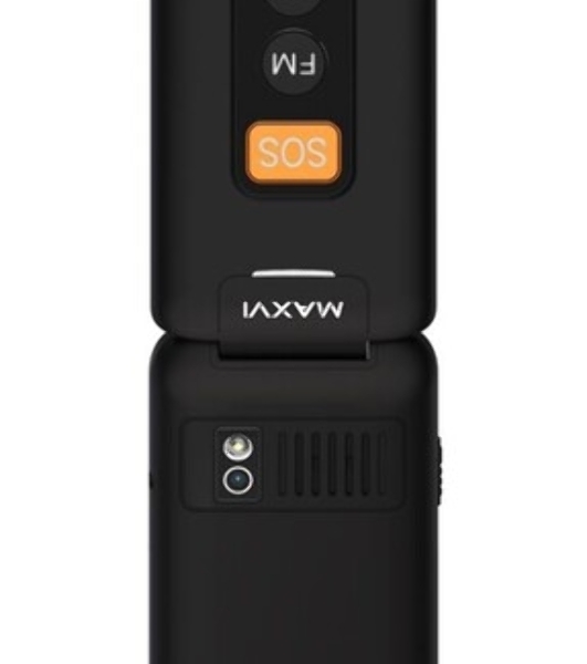Мобильный телефон Maxvi E5 up черный