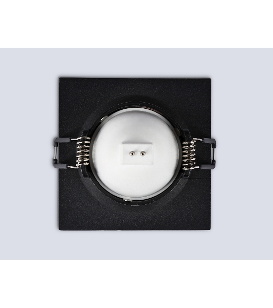 Встраиваемый точечный светильник Ambrella light TN102812 BK черный GU5.3 85*85*35
