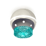Светильник Ambrella Light XS1104020 PSL/BL серебро полированное/голубой MR16 GU5.3 LED 3W 4200K (C1104, N7194), фото4