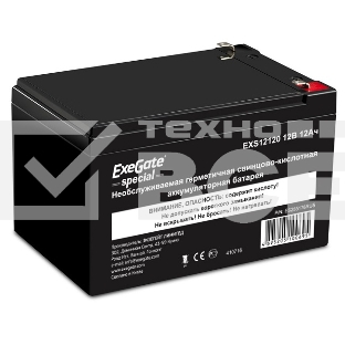 Батарея Exegate Special DT 1212/EXS12120 (12V 12Ah) клеммы F1