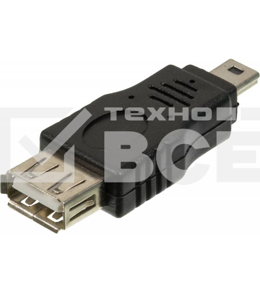 Переходник USB2.0 Ningbo mini USB (m)/USB A (f)