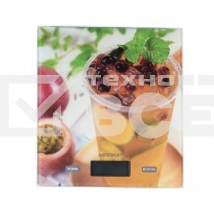 Кухонные весы Magnit RMX-6313, LCD,стекл