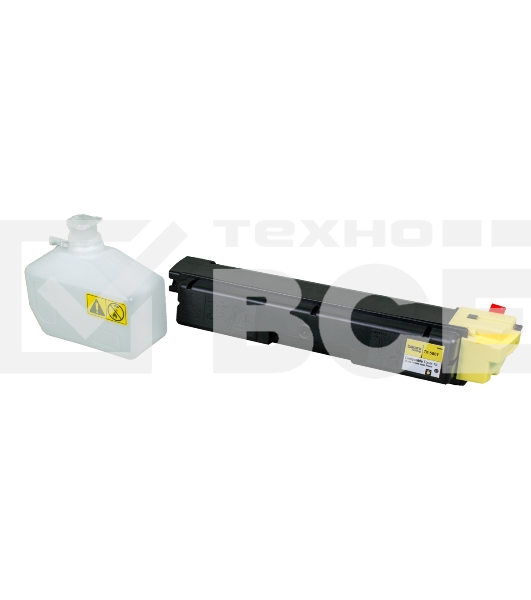 Картридж Sakura TK580Y для Kyocera Mita FS-5150DN/5250DN, желтый, 2800 к.