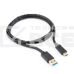 Кабель Cablexpert CCP-USB3-AMCM-1M Кабель USB3.0 AM/USB3.1TypeC, 1м, фото 1
