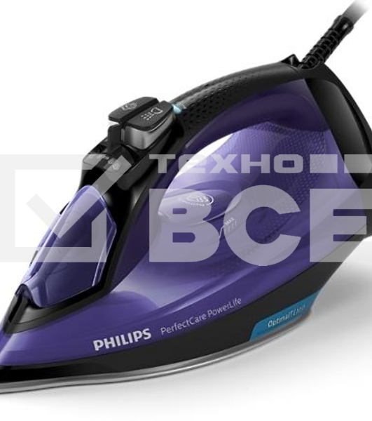Утюг Philips GC3925/30 2500Вт синий/черный