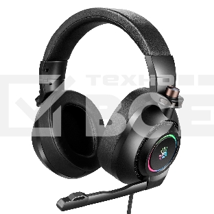 Наушники с микрофоном A4Tech Bloody G580 черный 2м мониторные USB оголовье (G580 USB /BLACK)
