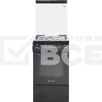 Плита электрическая De Luxe 506004.03Э (кр) белый, конфорок 4 шт, духовка 60 л, 50 см x 85 см x 60 см, фото 1