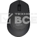 Мышь беспроводная Logitech M280 черный, 1000 dpi, радиоканал, USB, кнопки - 3, фото20