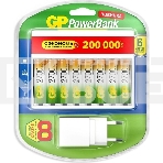 Аккумулятор + зарядное устройство GP PowerBank 270AAHC/CPBXL-2CR8 AA NiMH 2700mAh (8шт) блистер, фото3