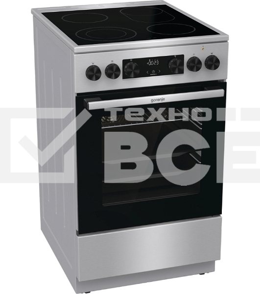 Электрическая плита Gorenje GECS5C70XA нержавеющая сталь