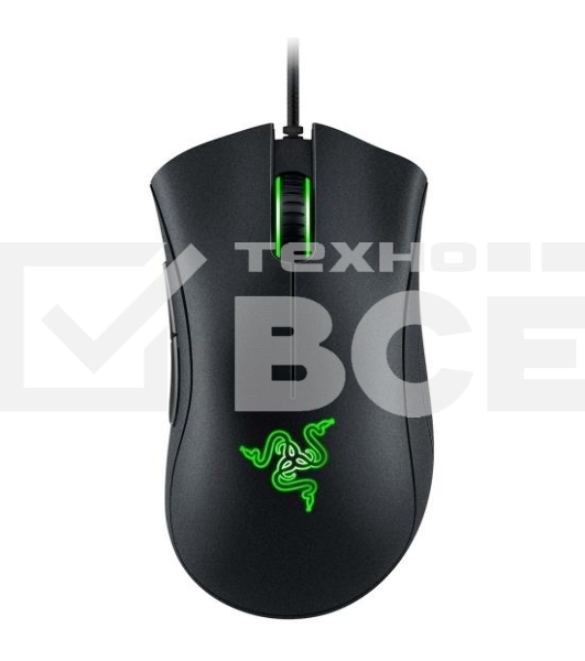 Мышь проводная Razer DeathAdder Essential черный, 6400 dpi, USB, кнопки - 5