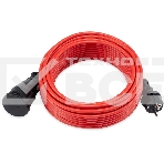 Удлинитель силовой Starwind ST-PS1.20/R-16 3x1.0 кв.мм 1 розет. 20 м ПВС 16A без катушки красный, фото4
