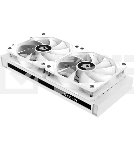 Комплект водяного охлаждения ID-Cooling ZOOMFLOW_240XT_SNOW белый 120мм алюминий+медь 1500rpm 26.4db 4-pin 250W