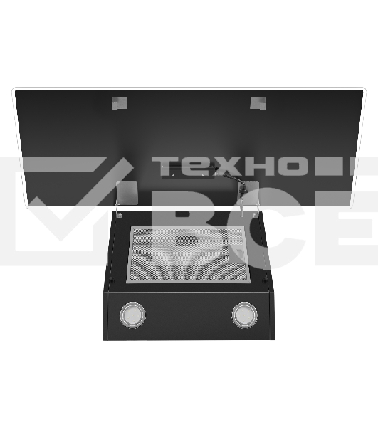 Кухонная вытяжка Maunfeld EAGLE 850 90 Glass Black