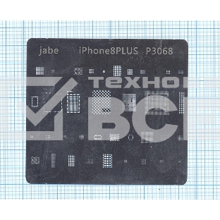 Трафарет BGA для iPhone 8 Plus тонкий