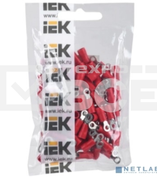 Наконечник НКИ 1.25-3 (кольцо 0.5-1.5) (уп.100шт) ИЭК UNL20-D15-4-3