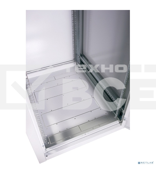 Шкаф телекоммуникационный напольный ЭКОНОМ 42U (600 × 600) дверь стекло, дверь металл