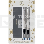 Набор ручек Parker IM Core FK221 (2183058) Stainless Steel CT M сталь нержавеющая подар.кор. ручка перьевая, ручка шариковая, фото 1