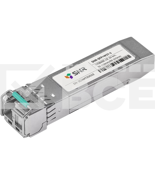 Модуль SNR SFP+ WDM, дальность до 3км (5dB), 1330нм
