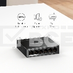 Коммутатор настольный Mercusys MS106P с 6 портами 10/100 Мбит/с (4 порта PoE+), фото5