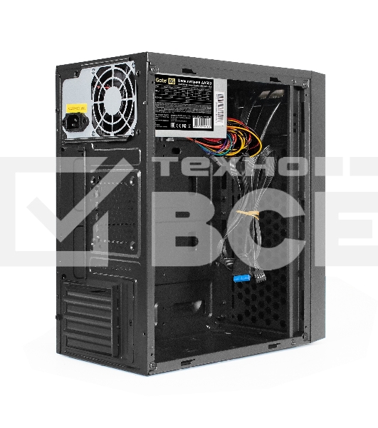 Компьютерный корпус Minitower ExeGate BAA-113U-AA500 (mATX, БП AA500 с вент. 8см, 2хUSB+1хUSB 3.0, аудио, черный)