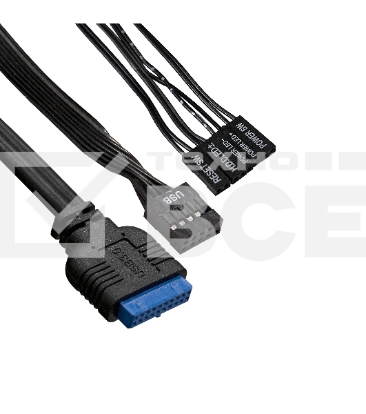 Компьютерный корпус Minitower ExeGate BAA-114U2-UNS350 (mATX, БП UNS350 с вент. 12см, 1хUSB+2хUSB 3.0, аудио, черный)