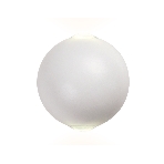 Настенный светодиодный светильник Ambrella light FW130 WH/S белый/песок LED 3000K 10W D100*100, фото 1