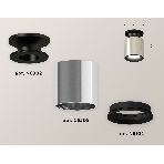 Светильник Ambrella Light XS6305060 PSL/PBK/SBK серебро полированное/черный полированный/черный песок MR16 GU5.3, фото 1