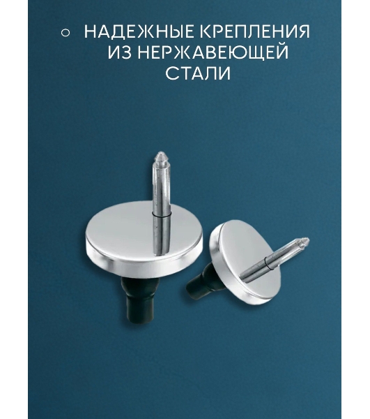 Унитаз подвесной безободковый Bau Novo, быстросъемное сиденье микролифт