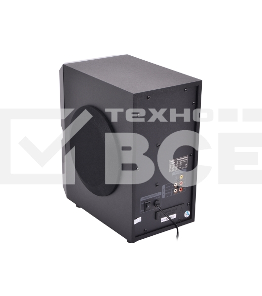 Колонки Dialog Progressive AP-222B BLACK - акустические колонки 2.1, 30W+2*10W RMS, Bluetooth, USB+SD reader