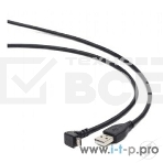 Кабель Gembird/Cablexpert Pro CCP-mUSB2-AMBM90-6, AM/microBM 5P, 1,8м, угловой, экран, черный, фото2