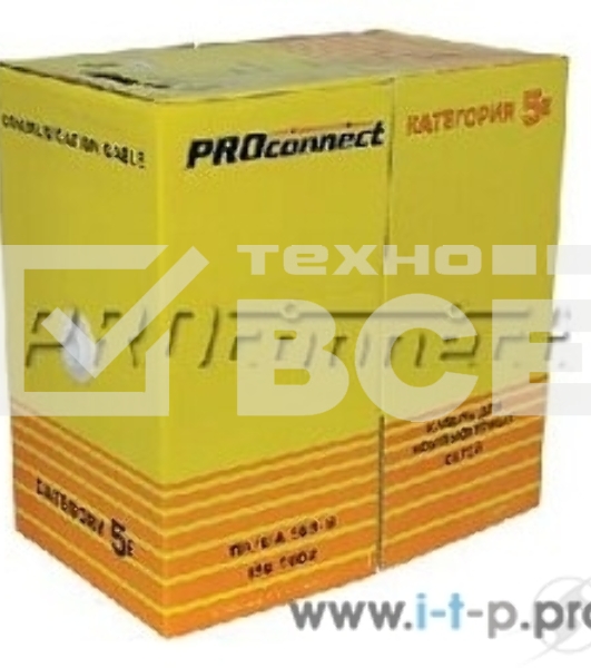 Кабель Proconnect (01-0142-3) Кабель FTP CAT5e 4 пары (305м) 0.51 мм CCA 