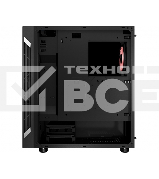 Компьютерный корпус MSI MAG VAMPIRIC 010M / mid-tower, ATX, tempered glass side panel / 1x 120mm RGB fan inc. / MAG VAMPIRIC 010M