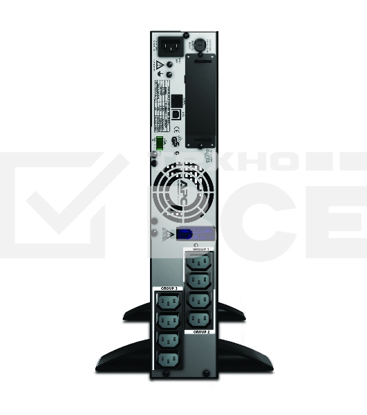 Источник бесперебойного питания APC Smart-UPS X SMX1500RMI2U 1200Вт 1500ВА черный