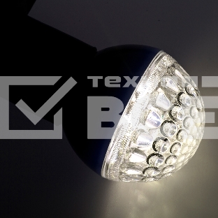 Лампа шар e27 9 LED Ø50мм ТЕПЛЫЙ БЕЛЫЙ