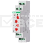 Реле контроля наличия и чередования фаз CKF-318-1 (контроль чередования; слипания фаз; регулировка верх. и нижн. порога напряжения; регулировка задержки отключения; 1 модуль; монтаж на DIN-рейке)(аналог РНПП-311М) F&F EA04.002.007, фото2