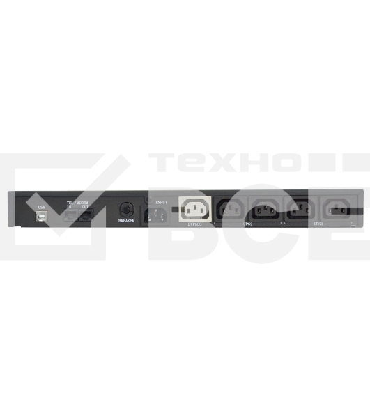 Источник бесперебойного питания Powercom King Pro RM KIN-600AP RM 360Вт 600ВА черный