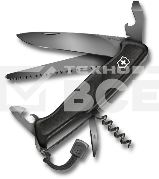 Нож перочинный Victorinox Onyx (0.9563.C31P) 130мм 12функц. черный подар.коробка