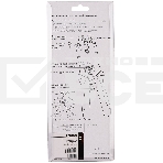 Инструмент обжимной Hyperline HT-3008AR для RJ-45/RJ-12/RJ-11 (упак:1шт) черный/красный, фото 1