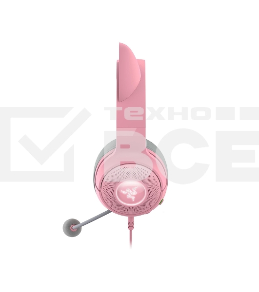 Гарнитура проводная Razer Razer Kraken Kitty V2 - Quartz Ed. Headset