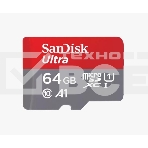 Флеш карта microSD 64GB SanDisk microSDXC Class 10 Ultra UHS-I A1 140MB/s, фото 1