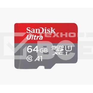 Флеш карта microSD 64GB SanDisk microSDXC Class 10 Ultra UHS-I A1 140MB/s