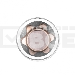 Головка торцевая, 17 мм, 12-гранная, CrV, под квадрат 1/2