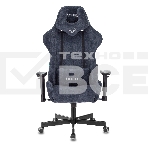 Кресло игровое Бюрократ VIKING KNIGHT LT27 FABRIC синий крестовина металл/пластик, фото58